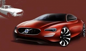 Volvo Releases Modern Day P1800 Sketch