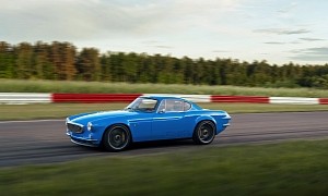 Volvo P1800 Cyan Is the Lightweight Swedish Restomod That Could Beat All Others