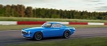 Volvo P1800 Cyan Is the Lightweight Swedish Restomod That Could Beat All Others