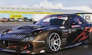 Volvo-Powered Mazda RX-7 Sounds Like a Four-Cylinder, Has Huge Turbo
