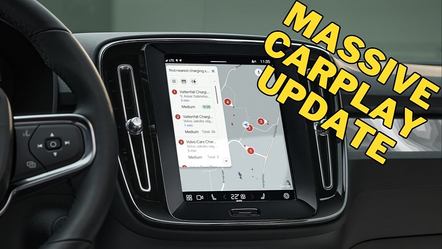 Big CarPlay improvements in the new update