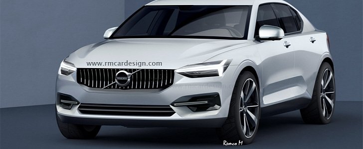 Volvo S40 Rendering is the Crossover Sedan of the Future