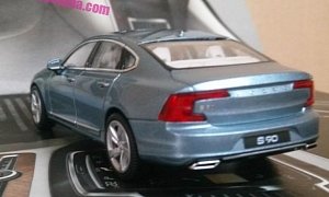 Volvo S90 Continues Its Toy-Reveal With More Images of Scale Model