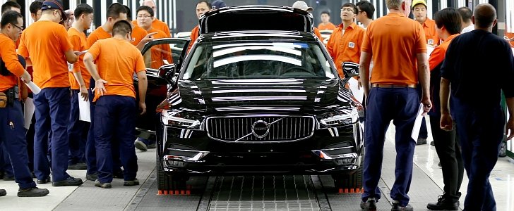 Volvo S90 production in China at Daqing plant