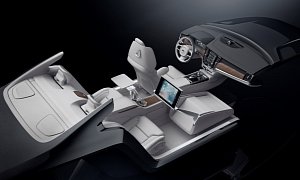 Volvo S90 Receives Lounge Interior Concept at Beijing Auto Show