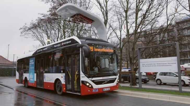 Volvo Electric Hybrid Bus