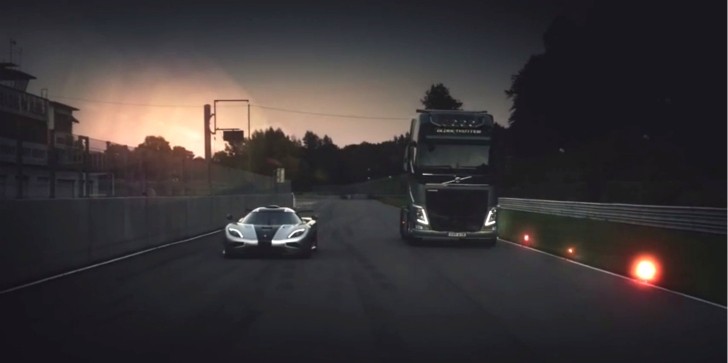 Volvo Trucks vs Koenigsegg