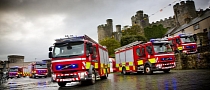 Volvo Trucks Delivers Five FL-260 Fire Trucks in North Wales
