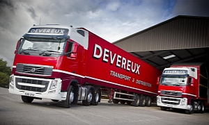 Volvo Trucks Delivers Six Tractor Units to Devereux Transport