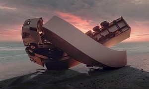 Volvo Trucks Fall in Love, Fly to the Clouds, End Up Making Out on the Beach at Sunset