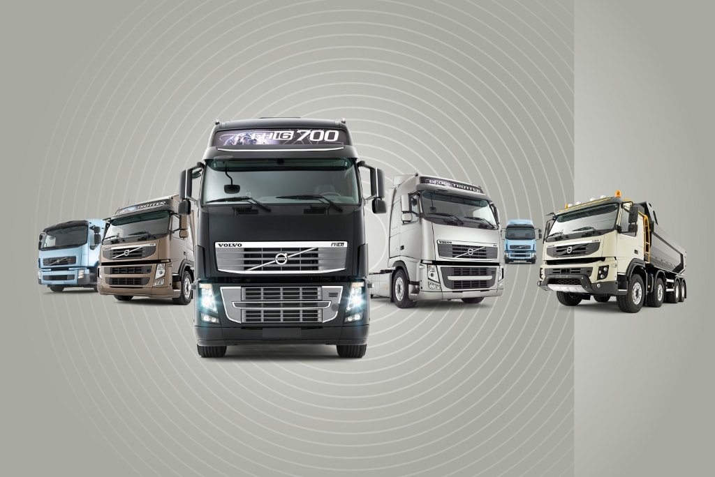 Volvo Trucks lineup for the 2010 IAA show