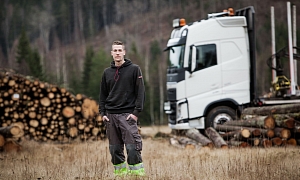 Volvo Trucks Make Steering Easy… Because Real Men Have Back Problems