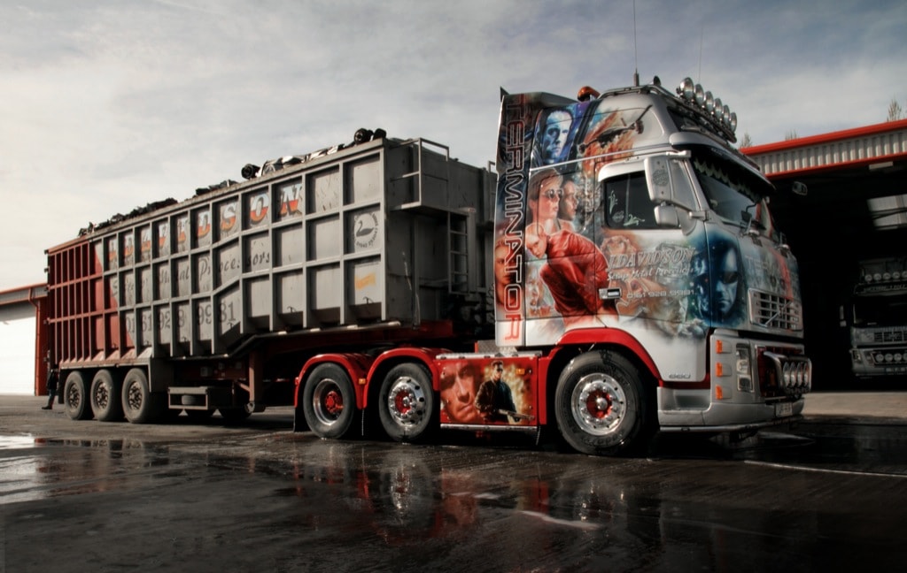 Truck driver Wayne Connelly’s “Terminator”