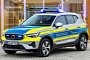 Volvo Turns the XC40 Recharge Into a Police Car, Beats Six Rivaling Marques
