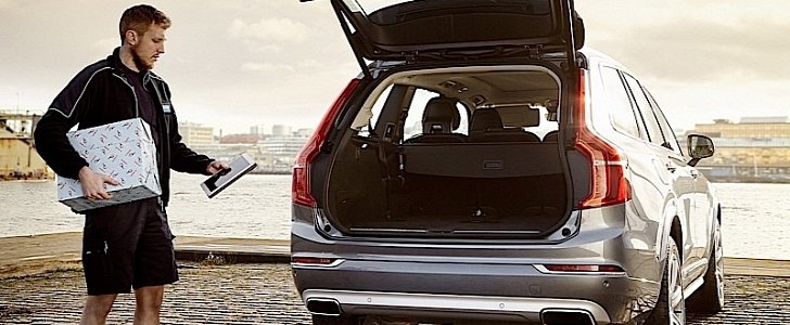 Volvo Unveils New In-Car Delivery Service