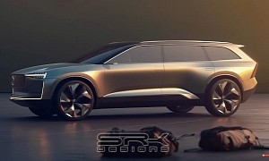 Volvo V90 Cross Country Recharge Concept Looks So Sleek You Could Say It's the EV90