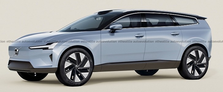 Volvo Embla, the electric vehicle that looks like a station wagon and will sit above the XC90