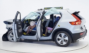 Volvo XC40 Tops IIHS Crash Test Score and Is the Only Small SUV With Maximum Points