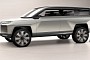 Volvo XC100 Rendering - If Tesla Cybertruck and Land Rover Defender Had a Baby