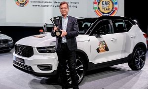 Volvo XC40 Named 2018 European Car of the Year
