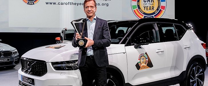 Volvo XC40 gets European Car of the Year Award