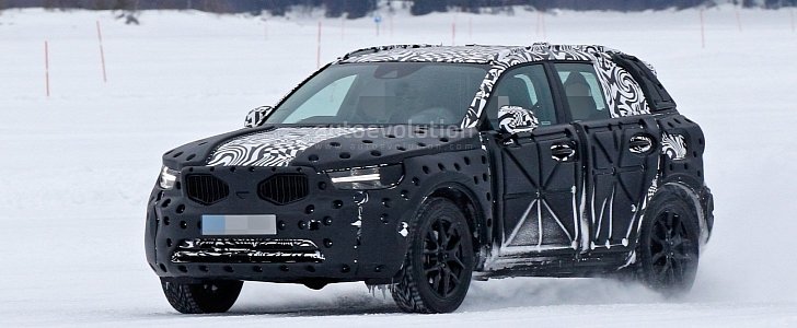 Volvo XC40 Spied Undergoing Winter Testing With Full Cabin