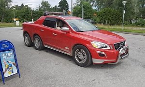 Volvo XC60 6x6 and XC70 D5 Pickup Trucks Are Cool