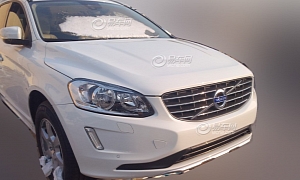 Volvo XC60 Facelift Photos Surface in China