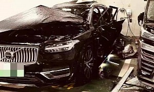Volvo XC90 Recharge Catches Fire in China While Recharging