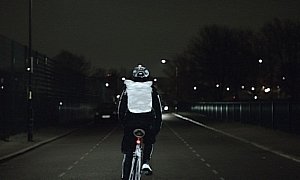 Volvo’s Reflective Spray for Cyclists Is So Popular It Will Launch in the UK This Weekend