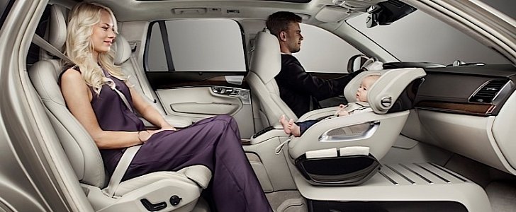 Volvo’s Swivel Child Seat Concept Is About Luxury