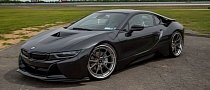 Vorsteiner Makes the Stealthy i8 Even Stealthier with Bodykit and Black Finish
