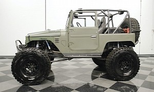 Vortec-Powered 1976 Toyota FJ40 Looks Like It Knows No Natural Enemy