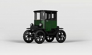 Vote To Turn This LEGO 1909 Baker Electric Car Into a Reality You Can Own