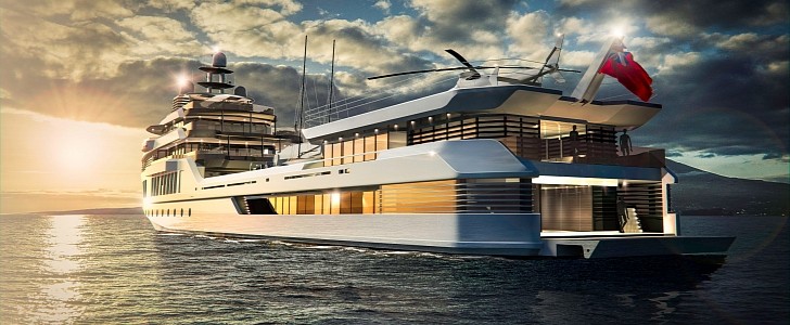 Utopia at Sea superyacht concept