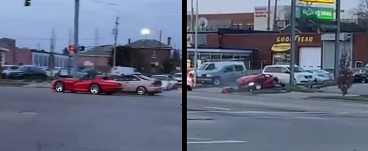 Dodge Viper - Crash