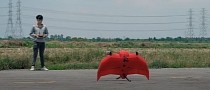 VTOL Drone Looks Like a Stingray Made for the Sky, Can Stay Up for 60 Minutes on a Charge