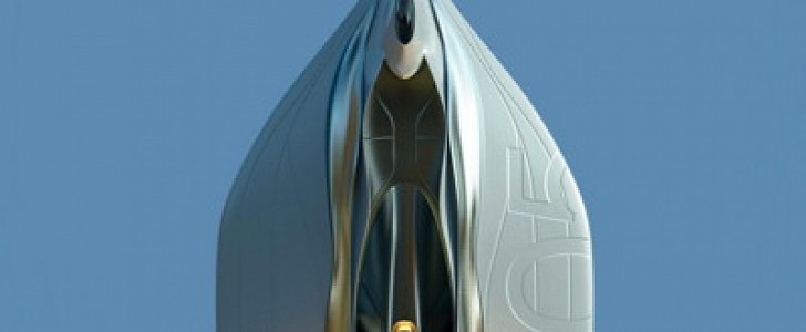 The Vulva Spaceship will revolutionize spacecraft design with its V shape