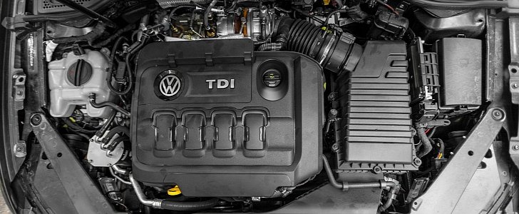 VW 2.0 TDI Engine Bay