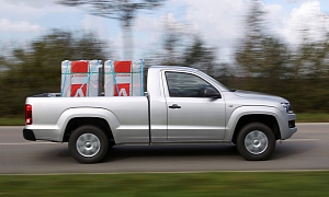 VW Amarok Offered as Single Cab With Longer Bed