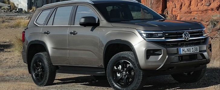 VW Amarok SUV Is a Futile Digital Exercise, Still Looks Ready for Everest  Conquering - autoevolution