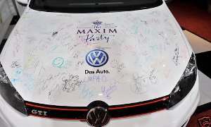 VW and Maxim Auction Off a GTI Hood for Haiti Relief