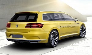 VW Arteon Shooting Brake Rendering Shows Everything That's Wrong with It