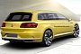 VW Arteon Shooting Brake Rendering Shows Everything That's Wrong with It