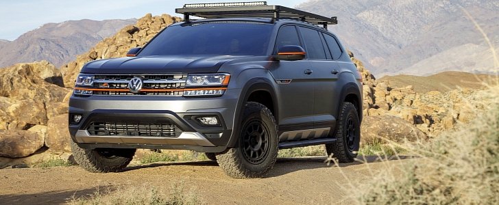 VW Atlas Basecamp Is After Your Jeep Money, Has a Red Stripe