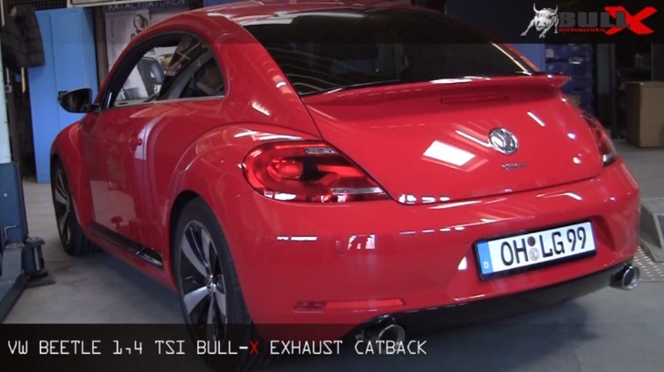 VW Beetle 1.4 TSI Gets Bull-X Exhaust