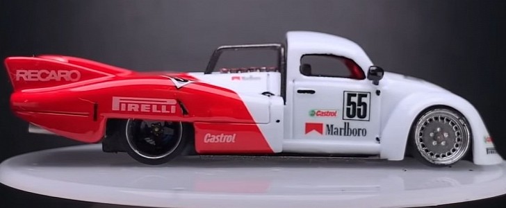 VW Beetle Fuses With Porsche 917LH, Looks Ready to Rock