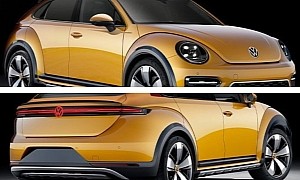 VW Beetle Makes Digital Comeback as a Premium Crossover Coupe
