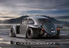 Volkswagen Beetle Gets Porsche 917K Aero Elements in Wicked Family Mashup