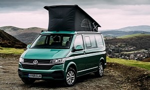 VW California Campervan Gets a Spring Upgrade for the UK, With the £68K Surf Trim